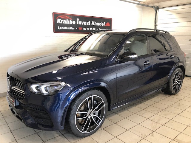 Mercedes GLE 400d blå