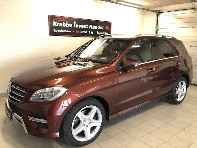 Mercedes ML 350 rødbrun