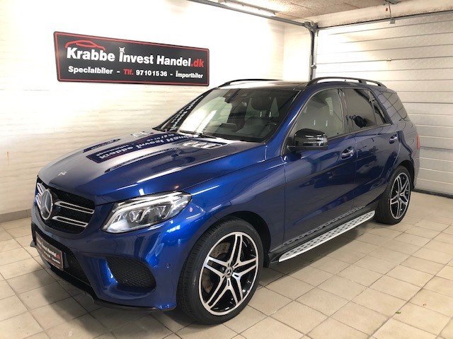 Mercedes GLE 350 blåmetallic 64599km