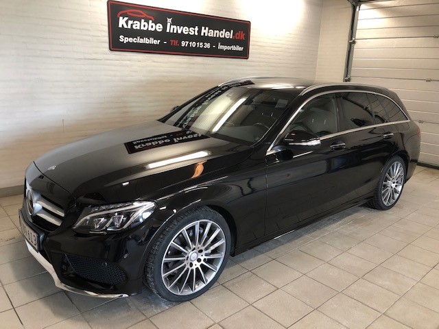 Mercedes C220 sort 63732 km
