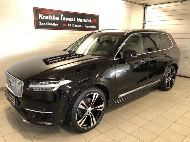 Volvo XC90 D5 Inscription AWD sort 106000km