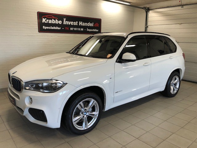 BMW X5 xDrive 30d M-sport hvid