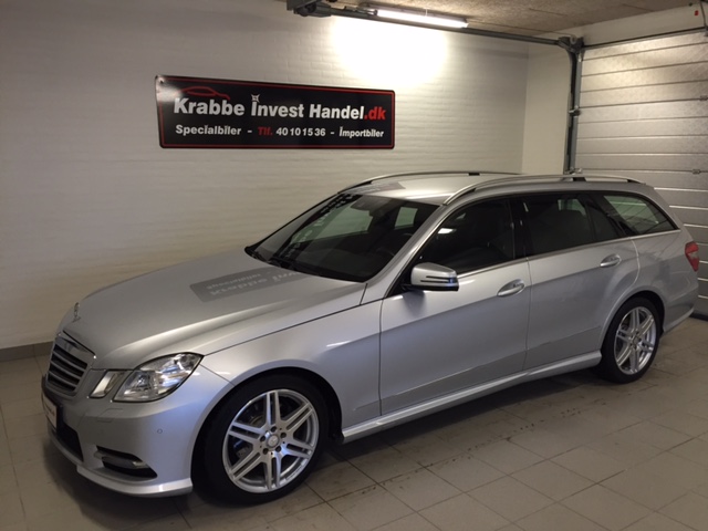 Mercedes E350 CDI. AMG. er solgt men vi kan finde en magen til..!