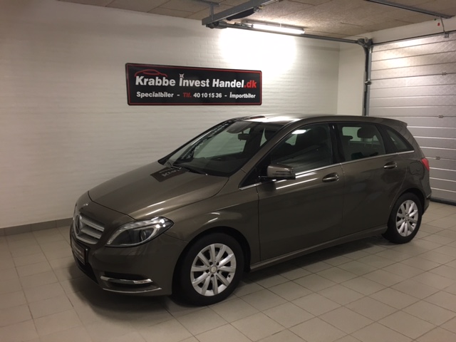 Mercedes B200 1,8 CDi aut. BE 5d. Er solgt men vi kan finde en magen til..!