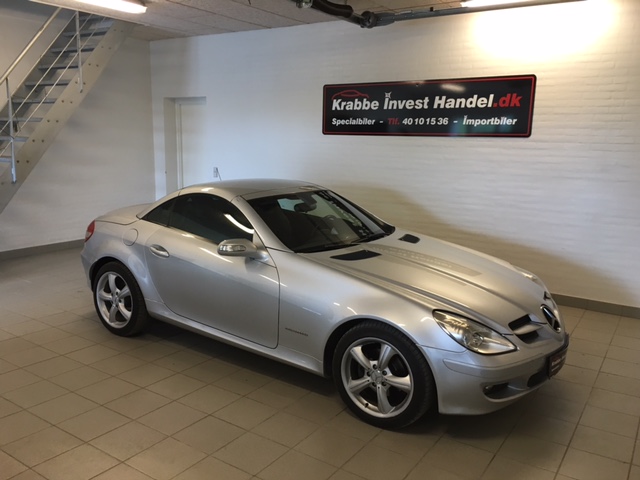 Mercedes SLK200 1,8 Komp. 2d. Meget pæn Tysk importeret bil