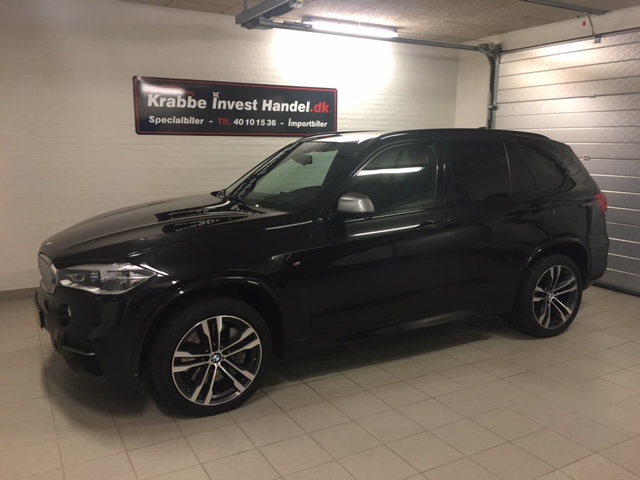 BMW X5 3,0 M50d xDrive aut. 5d. Sort Metal