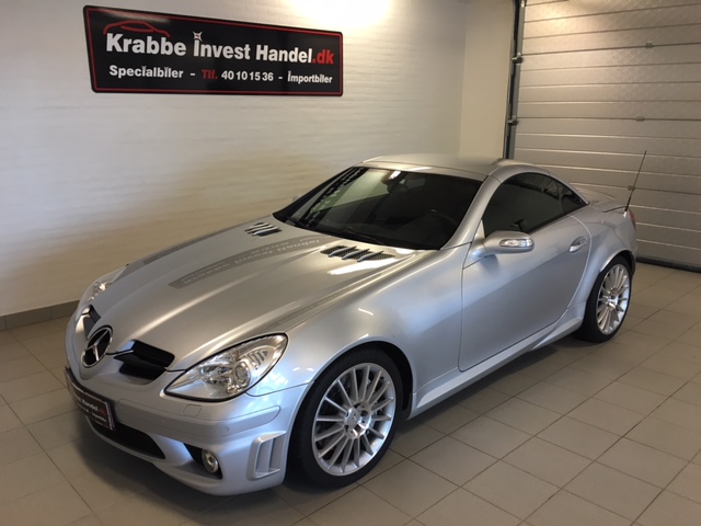Mercedes SLK55 5,4 AMG aut. 2d. Bemærk lavt kilometer tal..!
