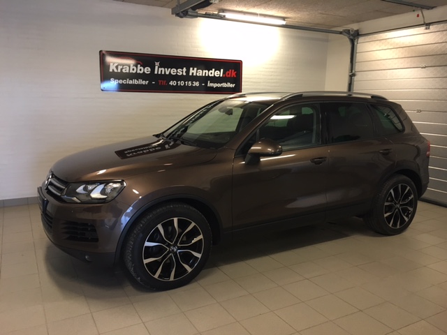 VW Touareg 3,0 V6 TDi aut. 5d. Er solgt men vi kan finde en magen til..!
