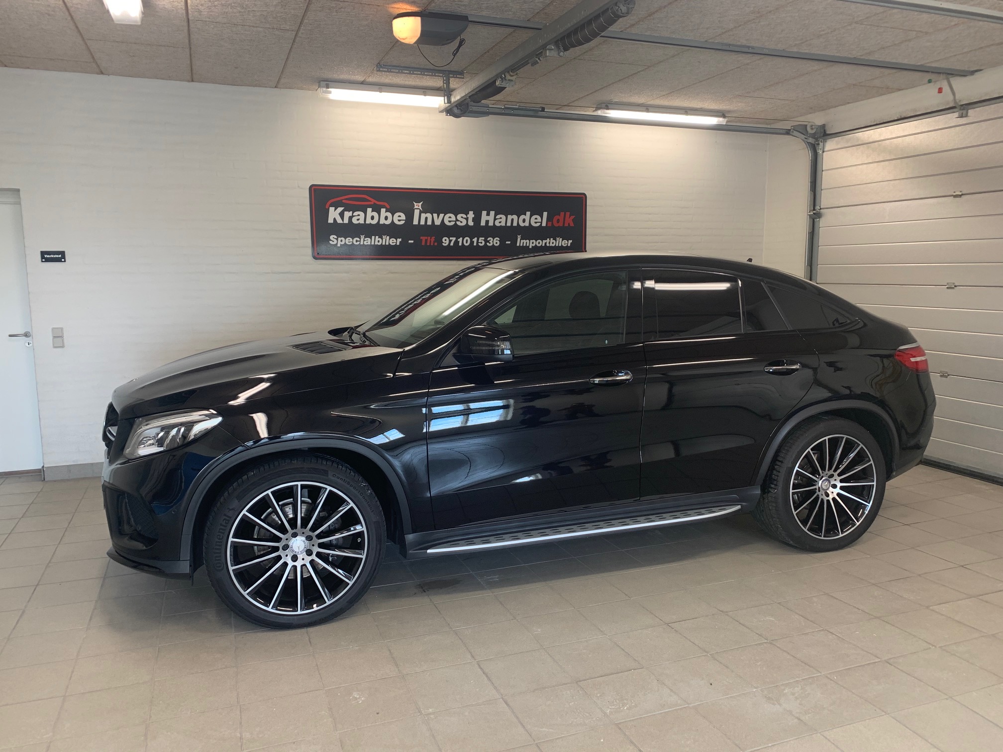 Mercedes GLE 350d coupe sort 52358 km