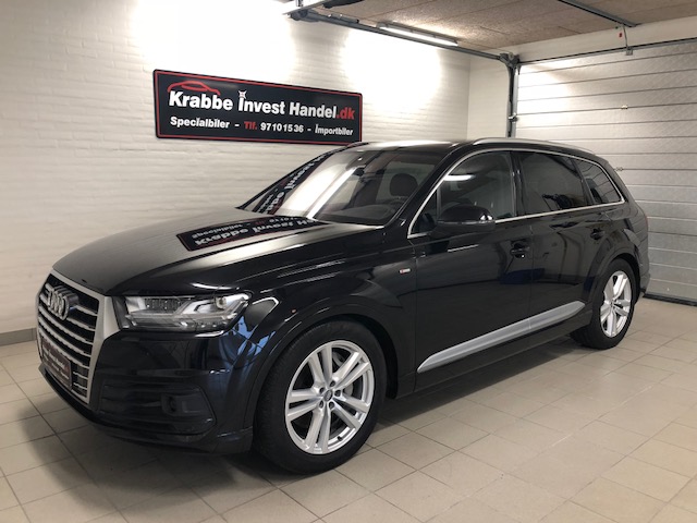 Audi Q7 3,0 TDI Quattro 7 sæders