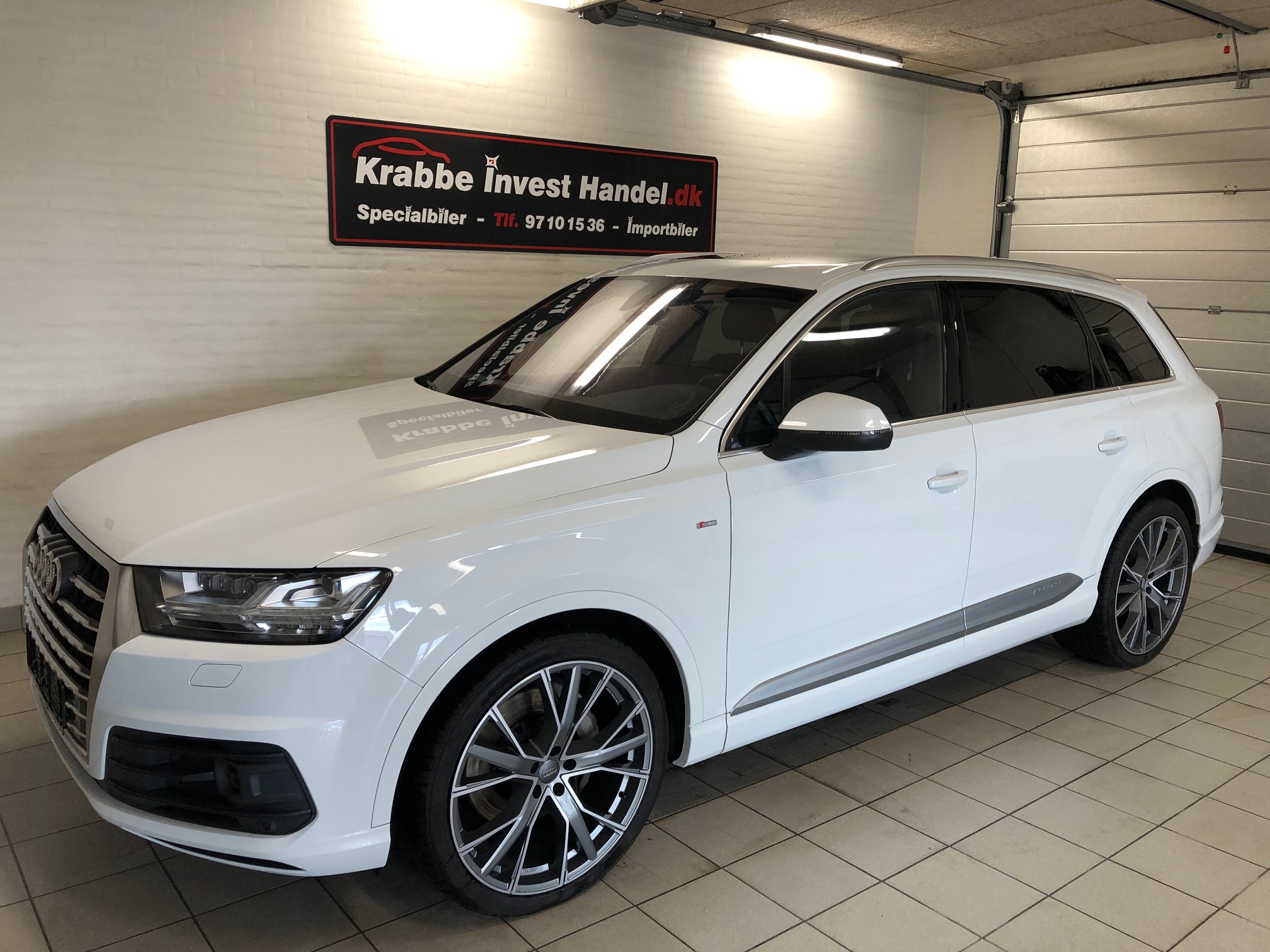 Audi Q7 3,0 TDI Quattro S-line 7 personers