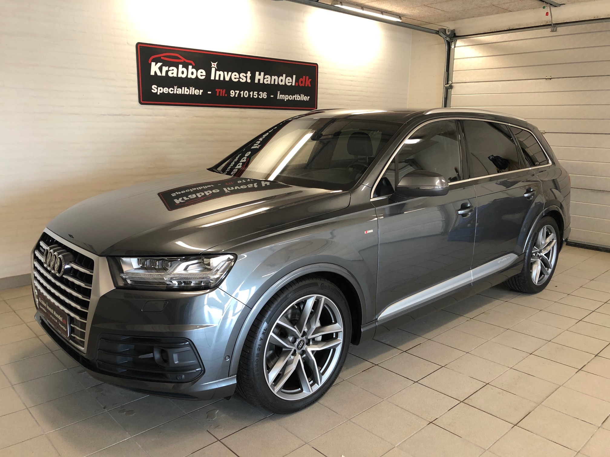 Audi Q7 3,0 TDI grå 43794 km VAN