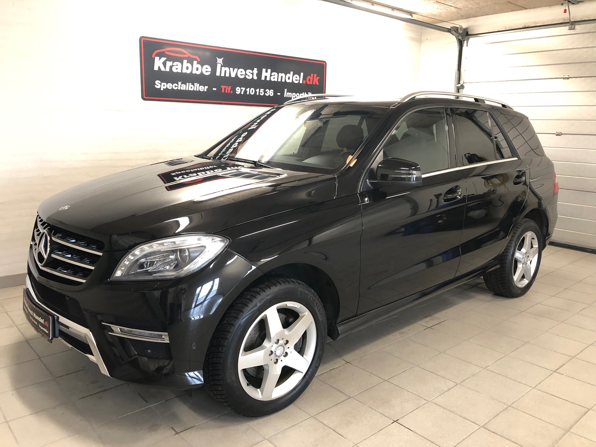 Mercedes ML350d AMG-line KM 187214 sort
