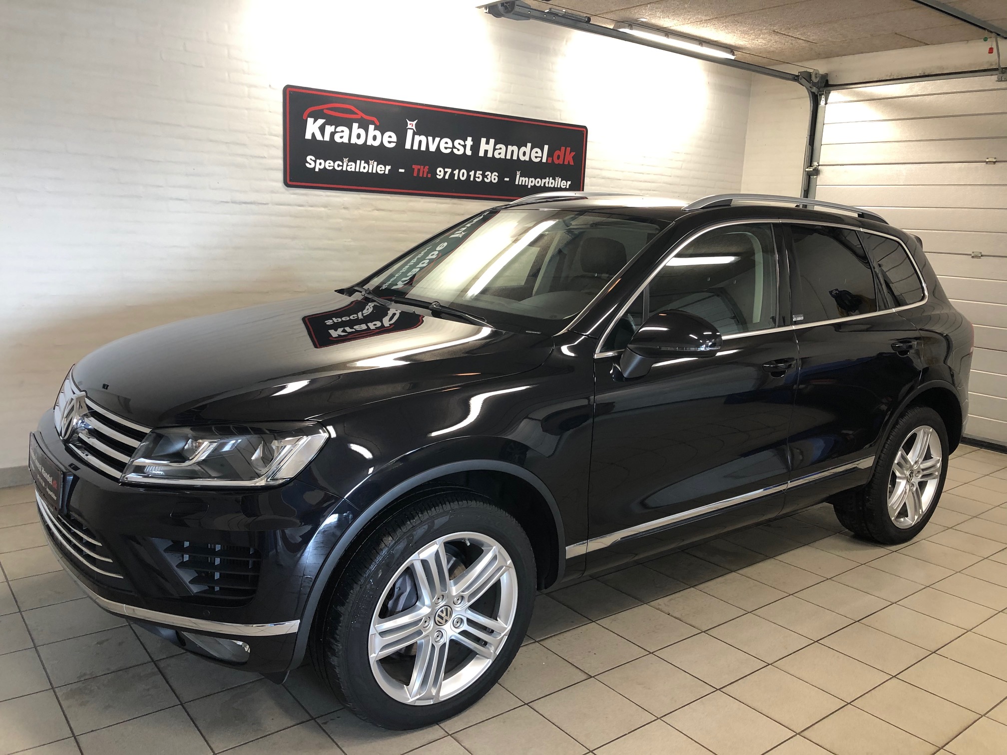 VW Touareg 3,0 TDI sort