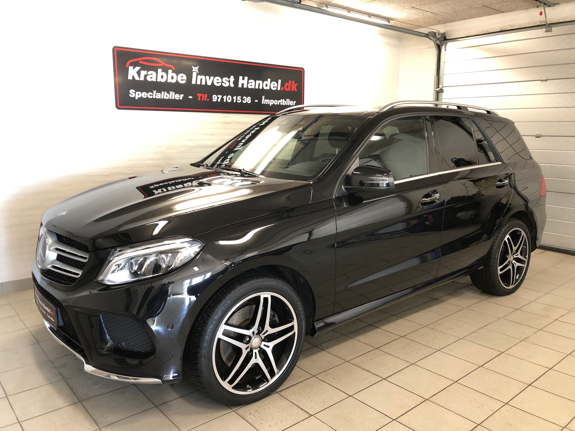 Mercedes GLE 350 sort 52614 km