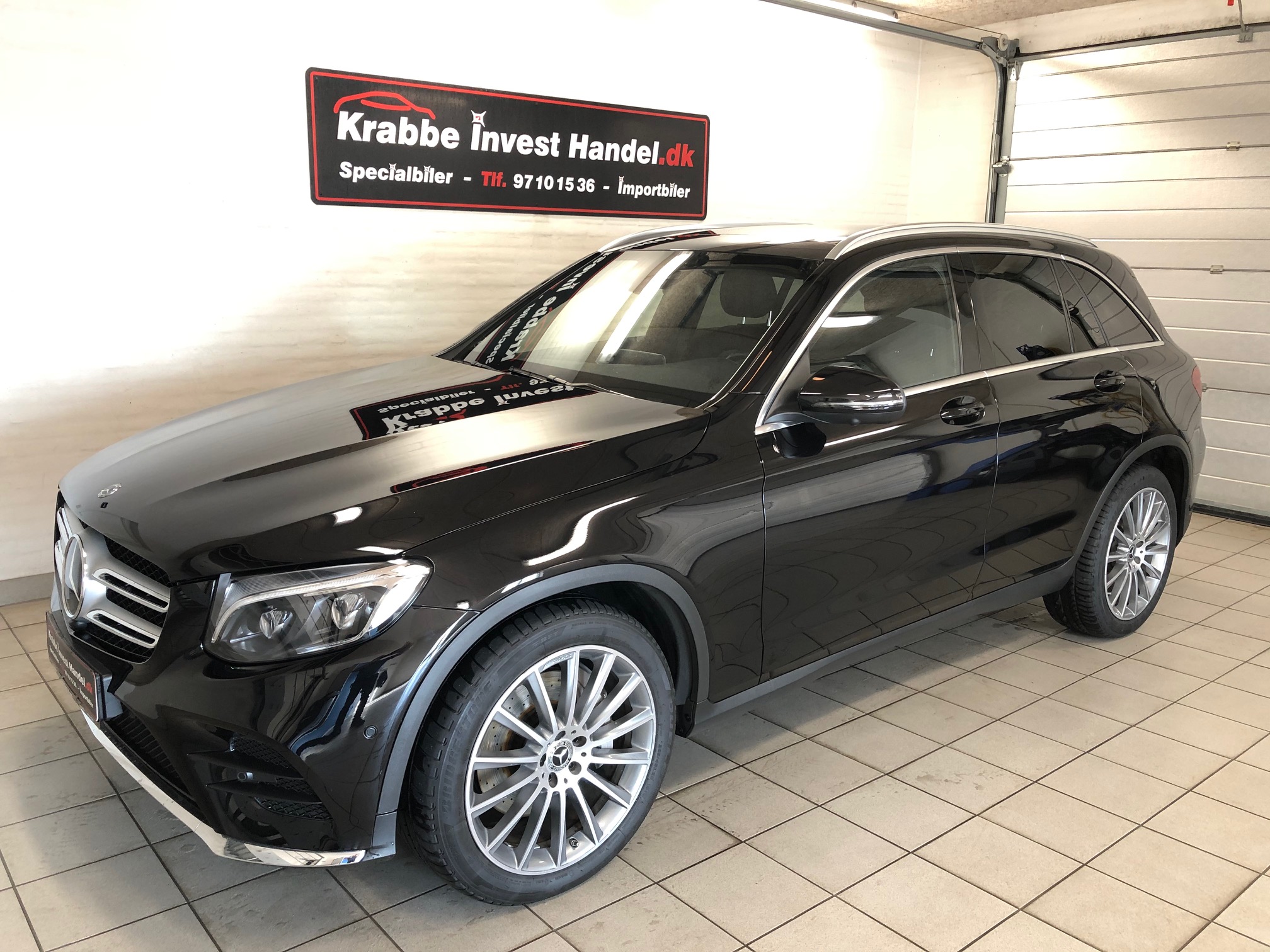 Mercedes GLC 350d sort 43150 km