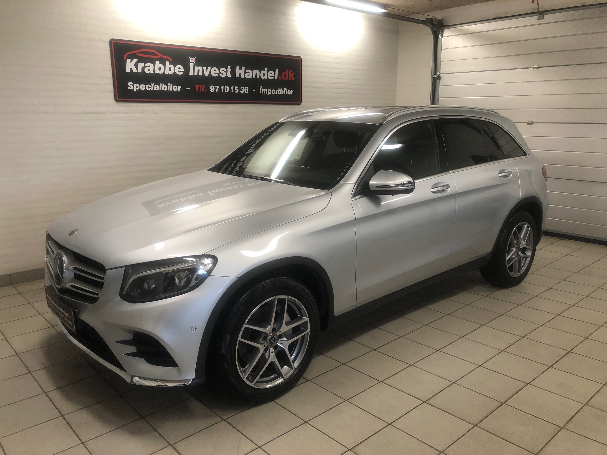 Mercedes GLC 250d 4M AMG silver