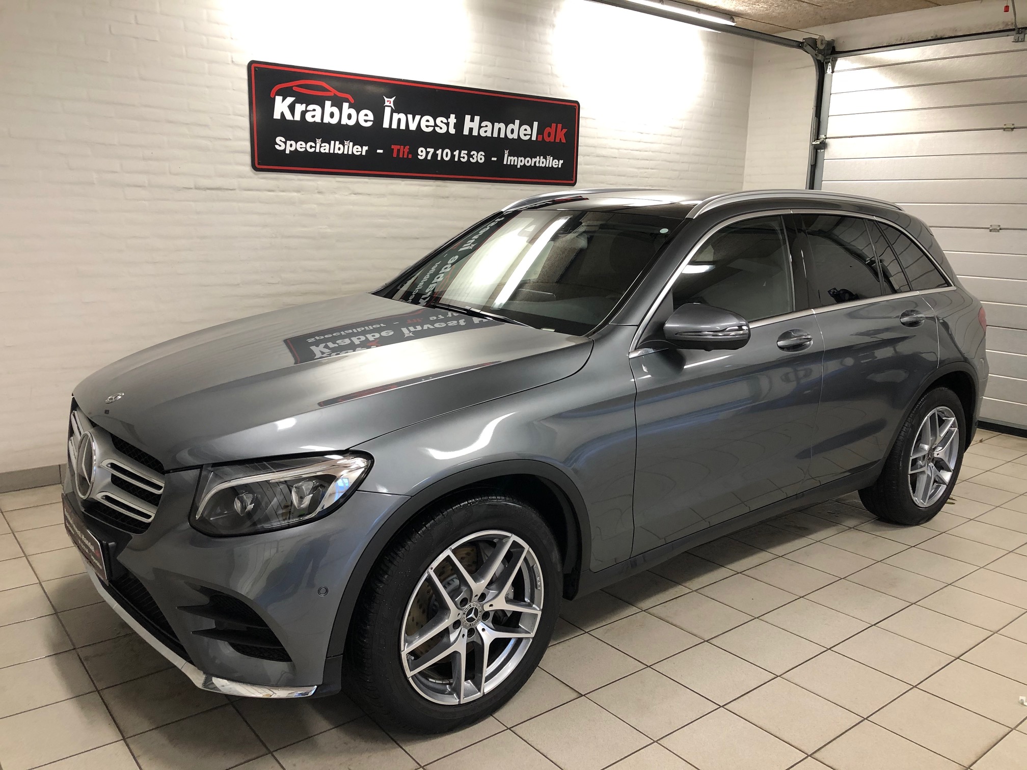 Mercedes GLC 350d grå 66834 km