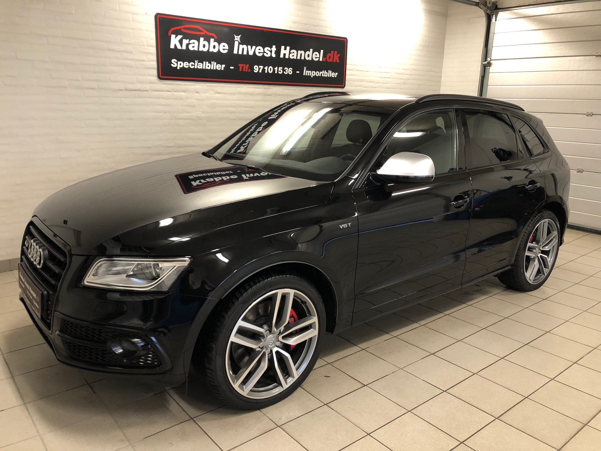 Audi SQ5 3,0 TDI sort 75200 km