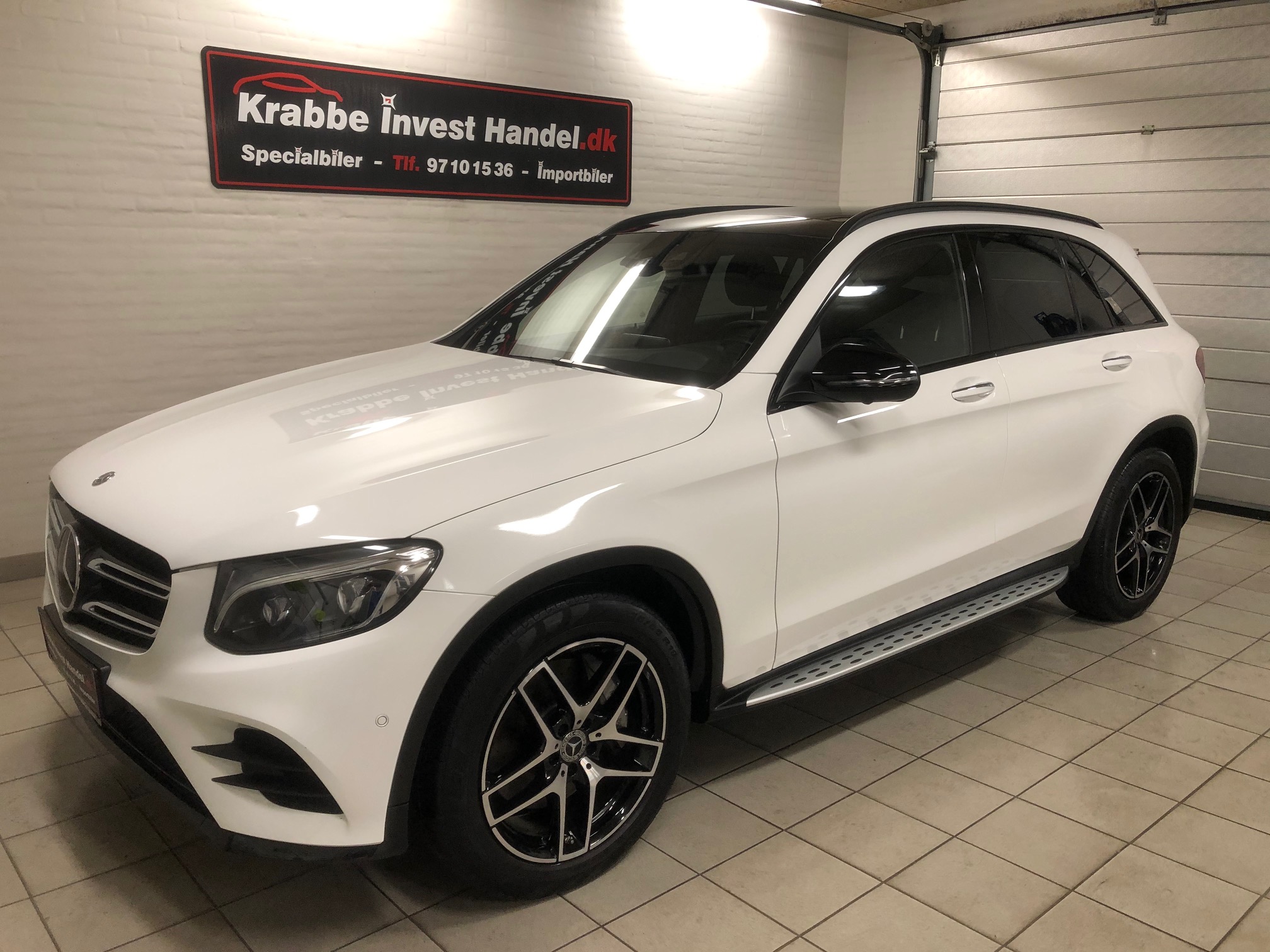 Mercedes GLC 350 hvid 67229 km