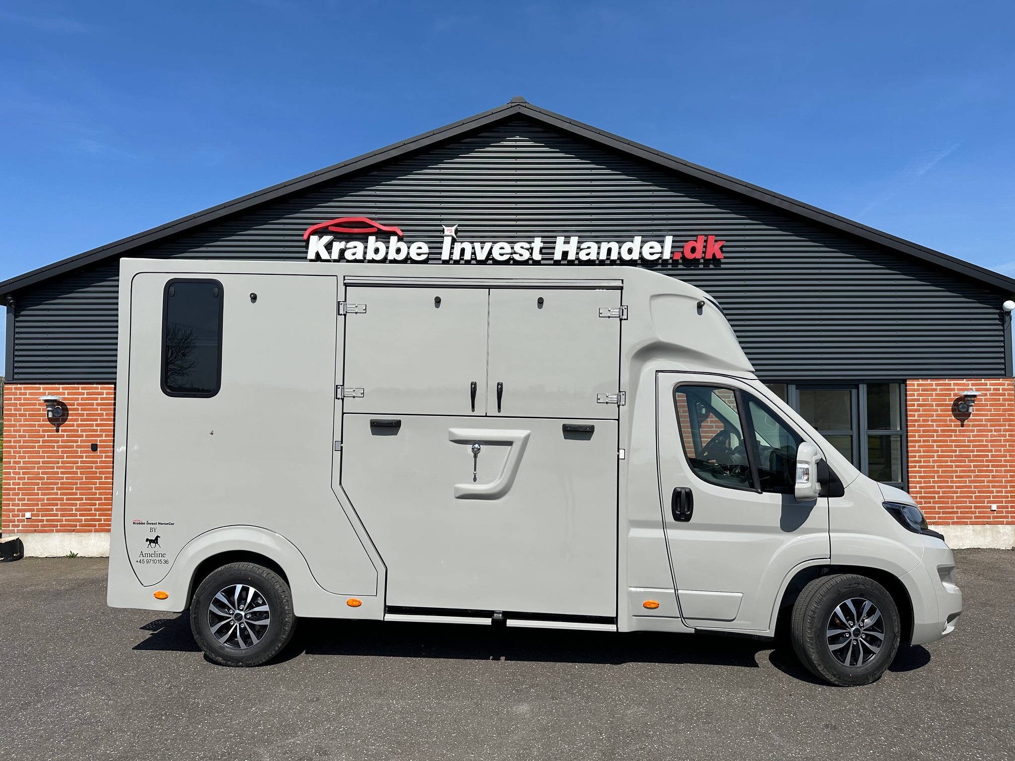 Fiat Ducato 2,2 Diesel 180 aut. Ameline hestebil 2024